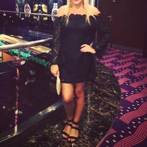 Lace Black Pretty Little Thing Dress